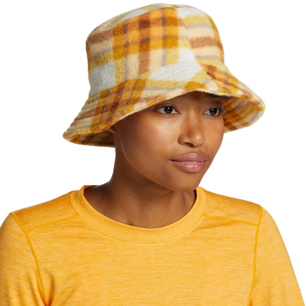 Alpine Design Yellow Plaid Bucket Hat